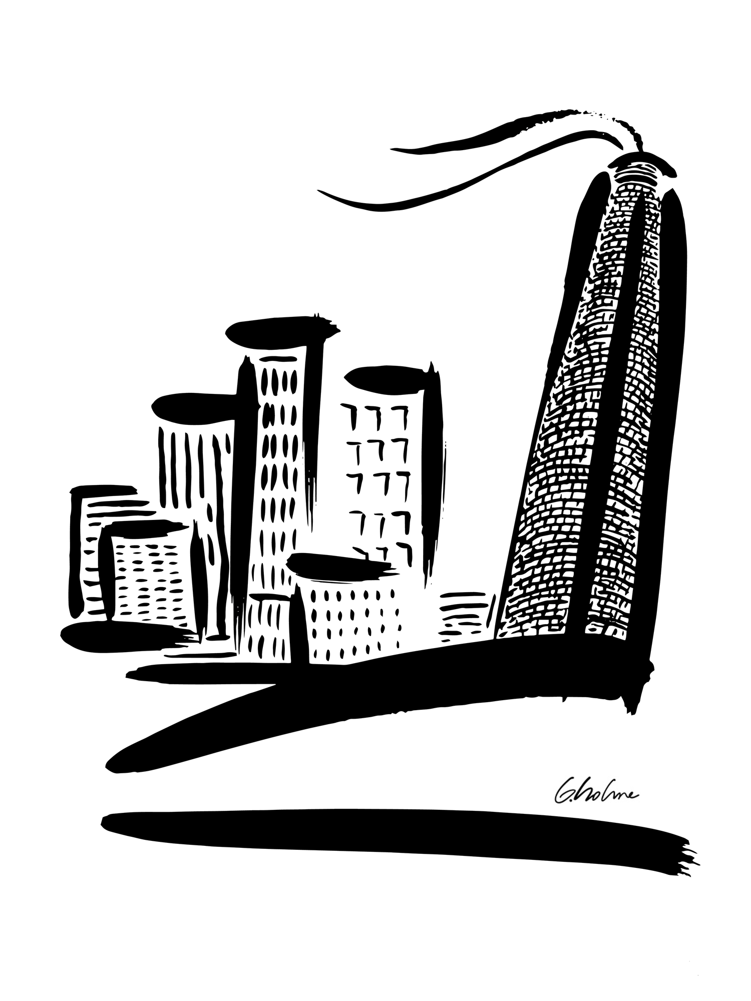 The Leslieville Series, 2024, Silkscreen Prints